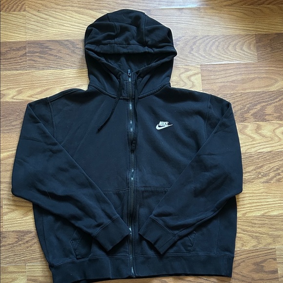 Nike Black Zip up - Picture 1 of 3